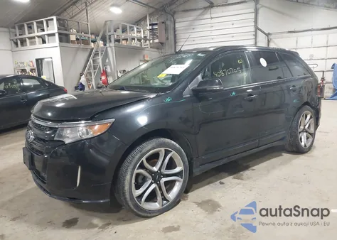 2014 Ford Edge Sport z USA, uszkodzony, nr VIN 2FMDK4AK1EBA17605